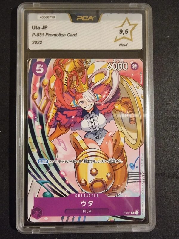 PCA 9.5 Graded – Uta P-031 Promo – One Piece Card Game (Japanese)