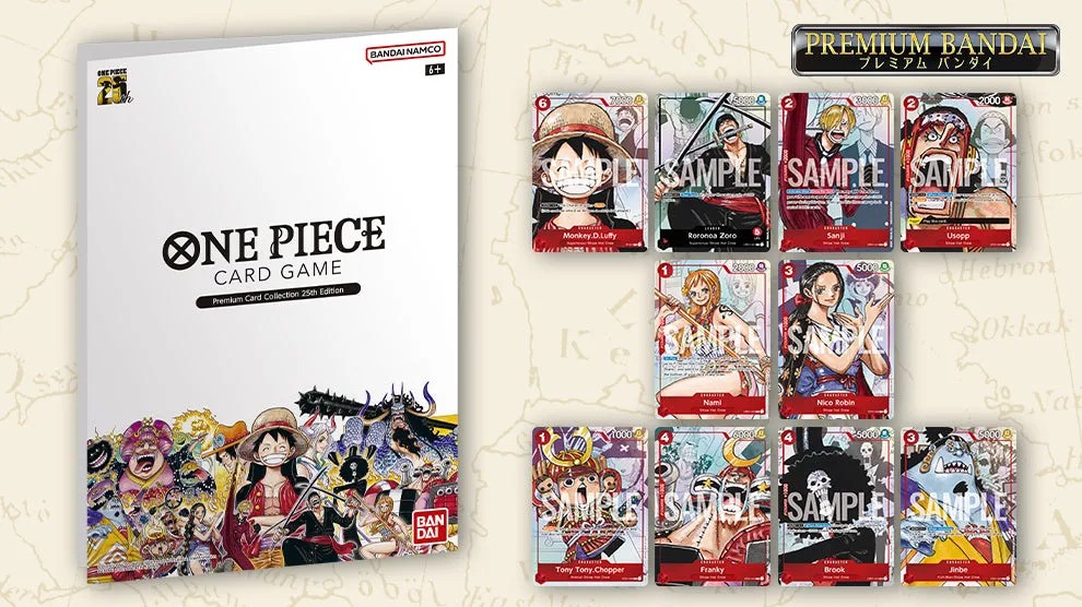 Premium Card Collection 25th Anniversary Edition – One Piece Card Game (Japanese)