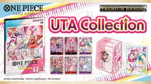 Premium Card Collection Uta + Card Case + 70 Sleeves – One Piece Card Game (English)