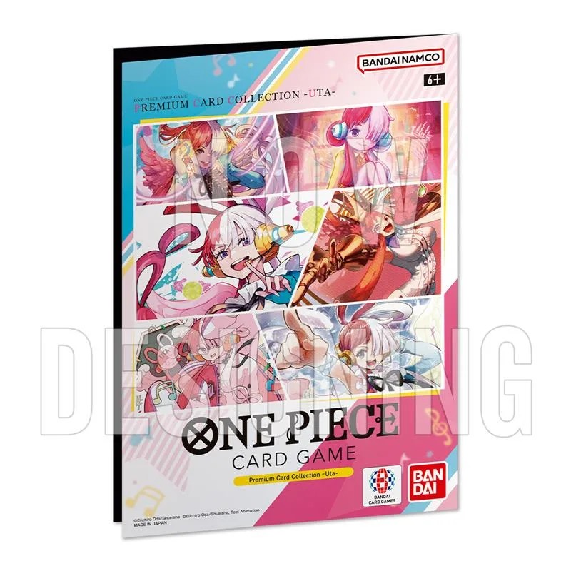 Premium Card Collection Uta + Card Case + 70 Sleeves – One Piece Card Game (English)